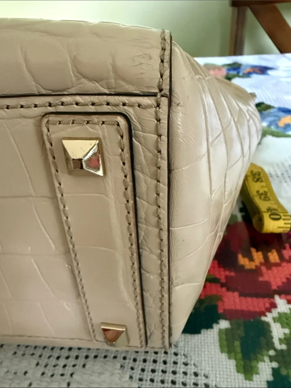Kate spade bag bone color